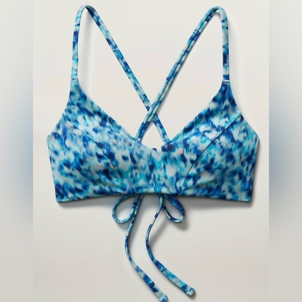 Althleta women’s triangle bikini top.